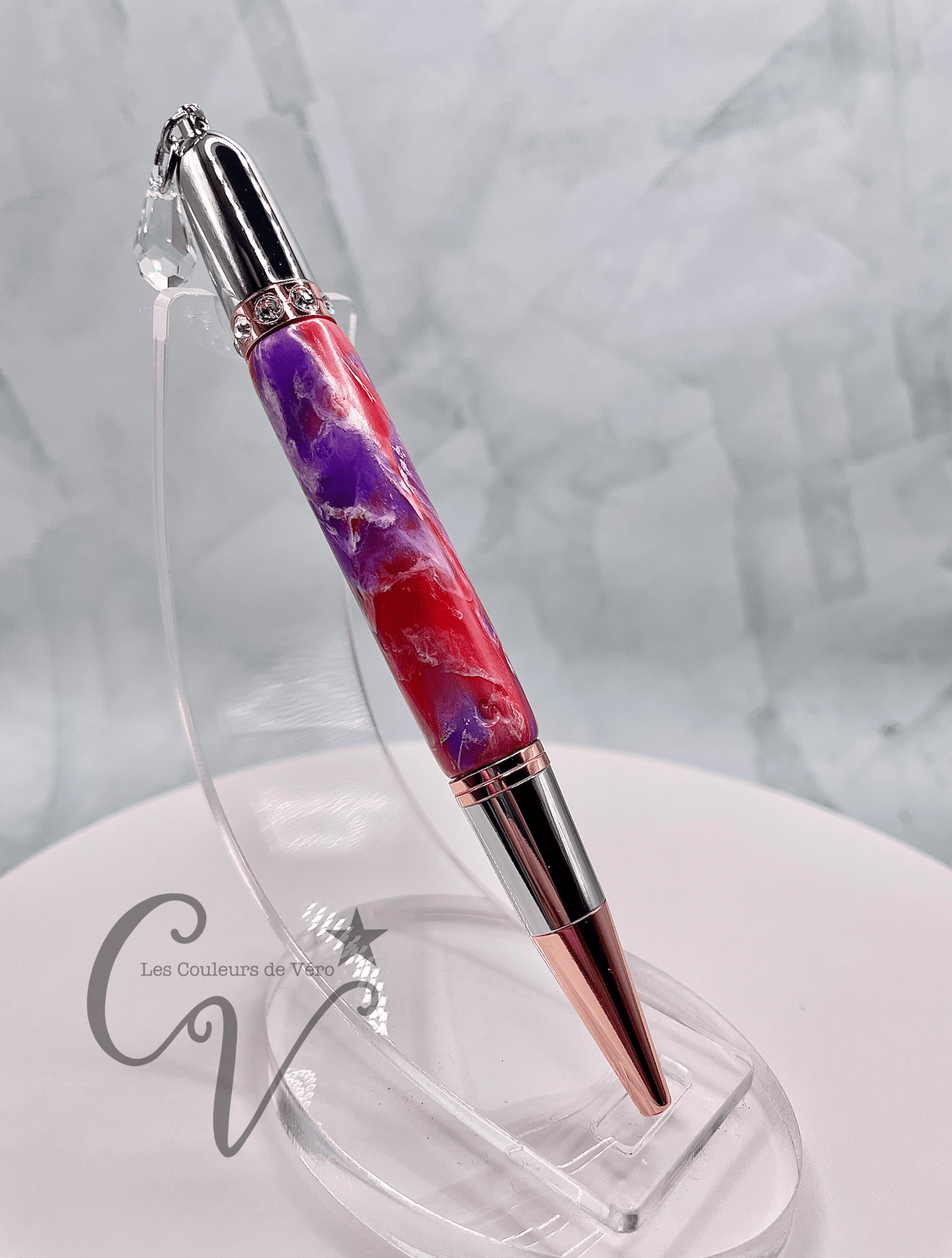 Charme de Diva collectible ballpoint pen; Flash of mandalas!