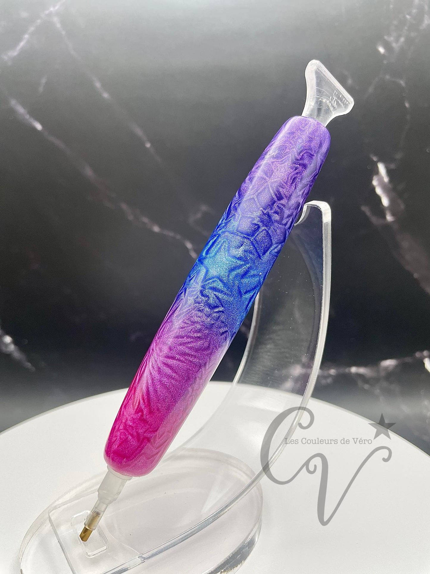 Ergonomic diamond painting stylus/pencil; Very light, unbreakable, comfortable, unique (non-reproducible) Handmade!