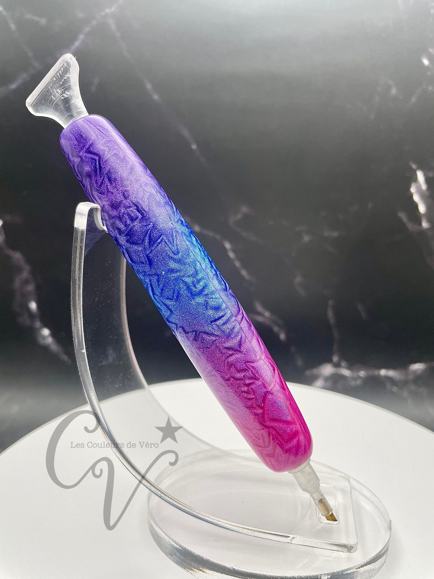 Ergonomic diamond painting stylus/pencil; Very light, unbreakable, comfortable, unique (non-reproducible) Handmade!