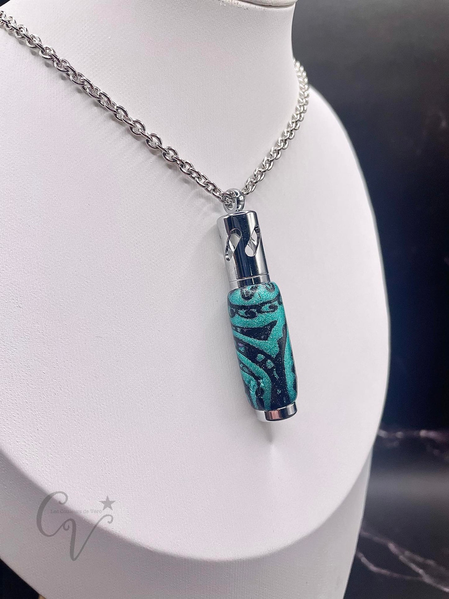 Collier d'aromathérapie; Petit, anti-stress, unique et réutilisable.