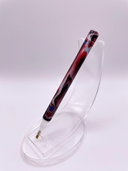 Stylet / crayon diamond painting; Très léger Fait main!
Ce stylet pour peinture en diamant, fait en pâte polymère est moulé à la main. D'une Durabilité et légerté incroyable.