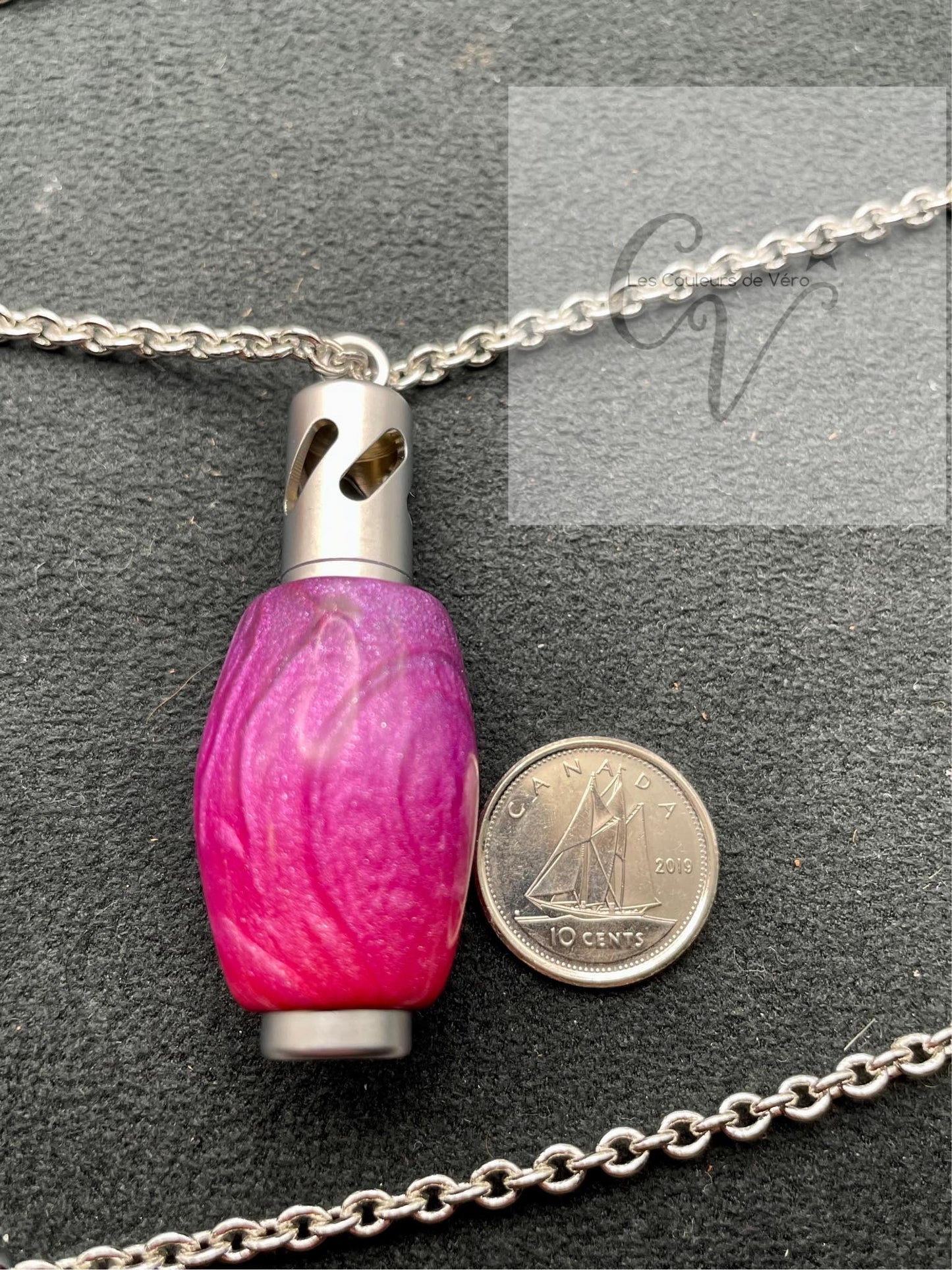 Collier d'aromathérapie; Petit, anti-stress, unique et réutilisable.