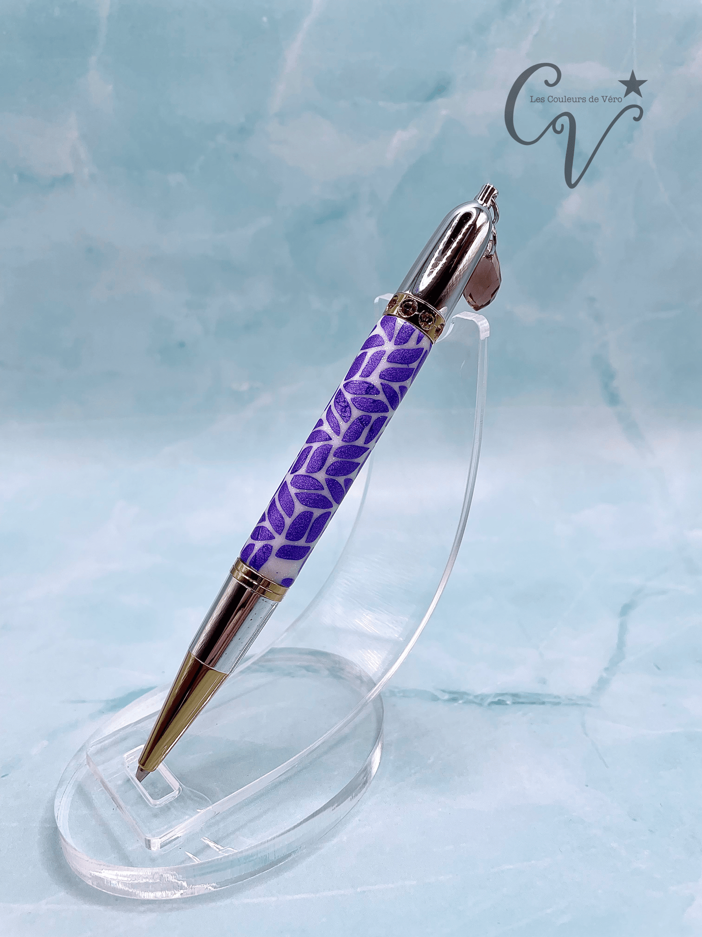 Charme de Diva collectible ballpoint pen; Flash of mandalas!