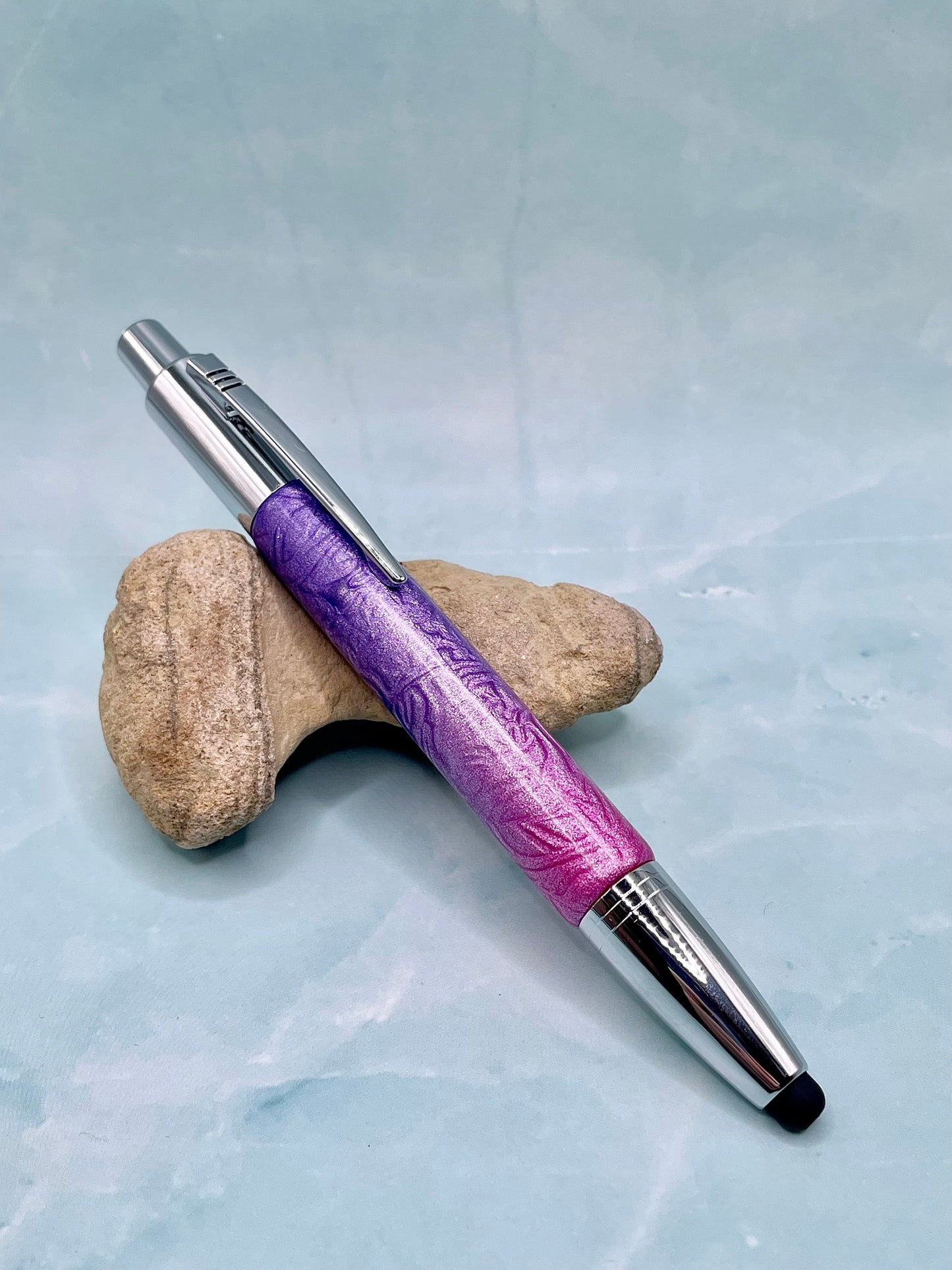 Touch stylus & Click ballpoint pen; Enchanted Forest!