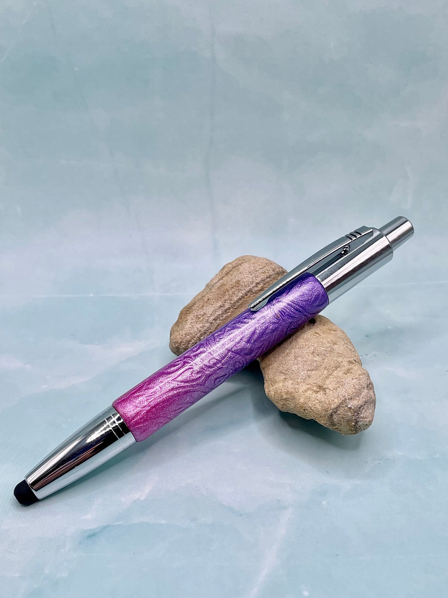 Touch stylus & Click ballpoint pen; Enchanted Forest!