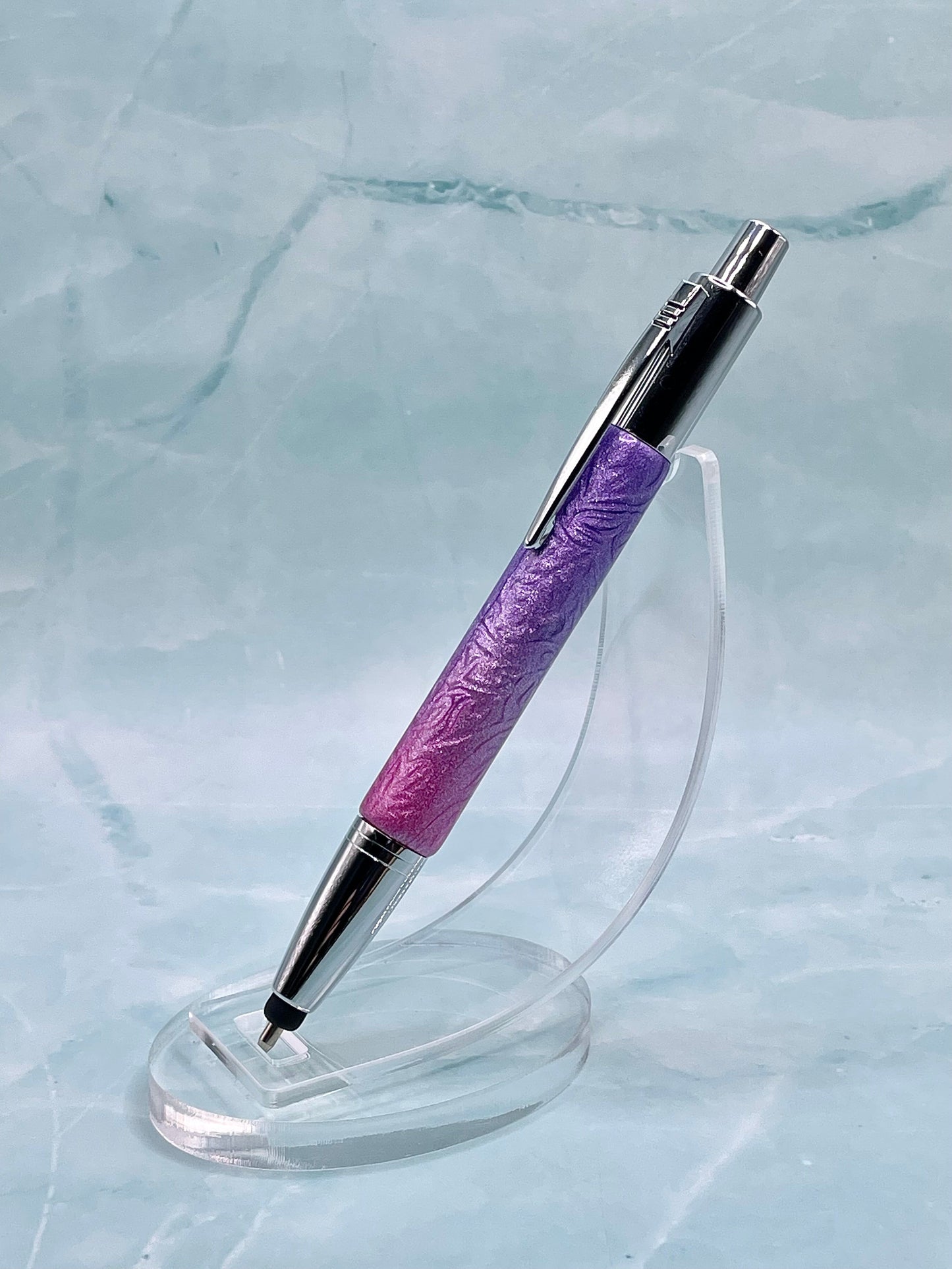 Touch stylus & Click ballpoint pen; Enchanted Forest!