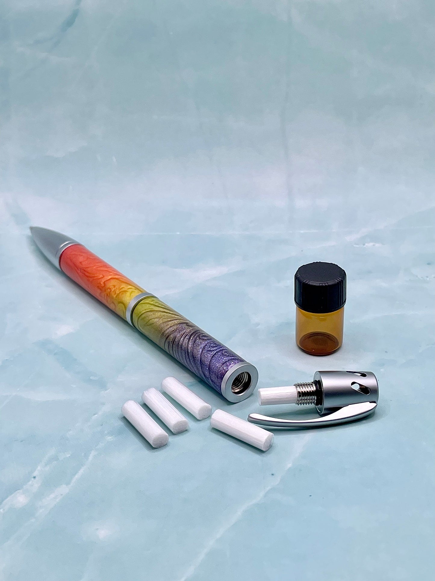 Stylo bille à torsion aromathérapie; Force de la nature!