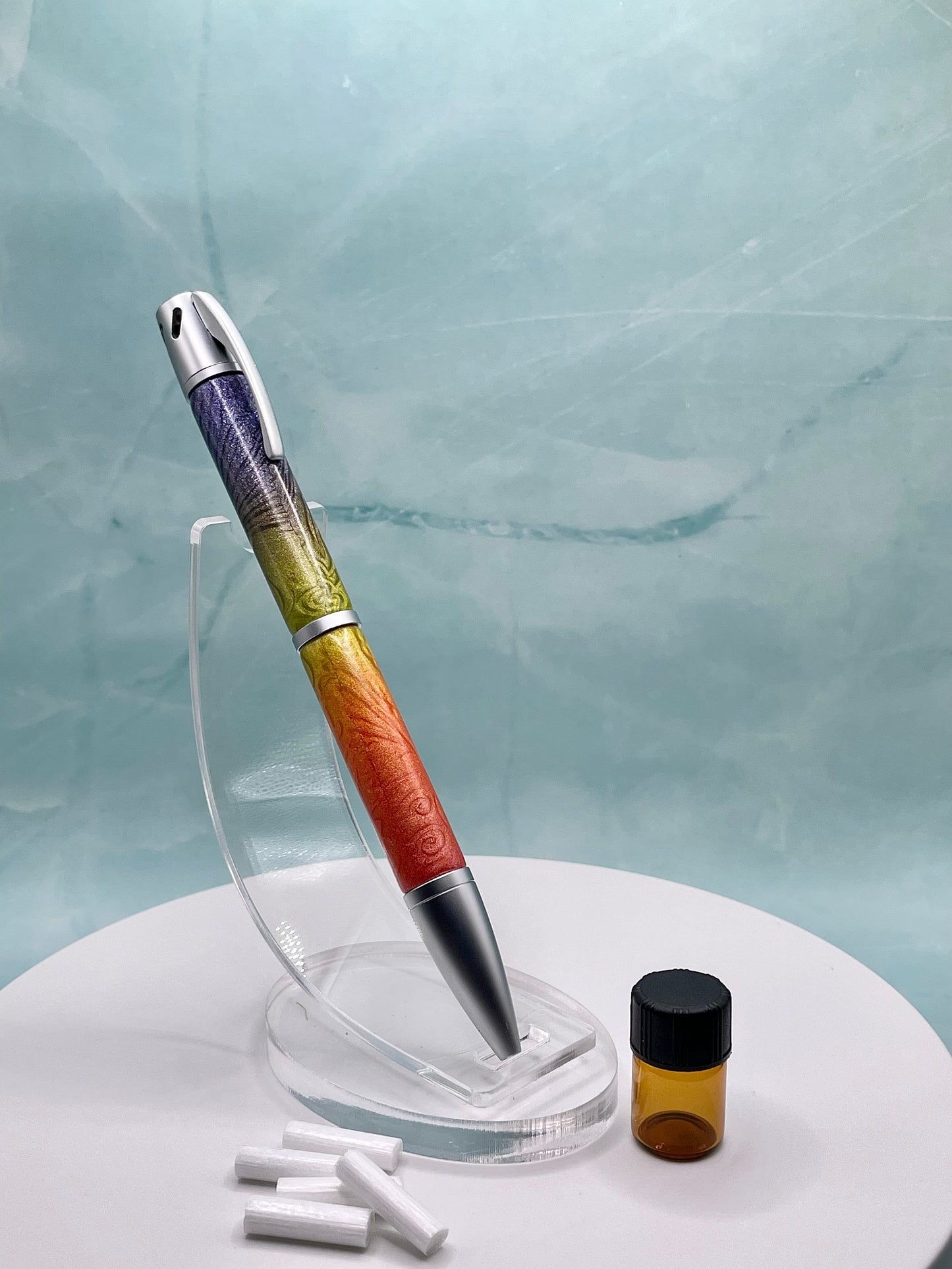 Stylo bille à torsion aromathérapie; Force de la nature!