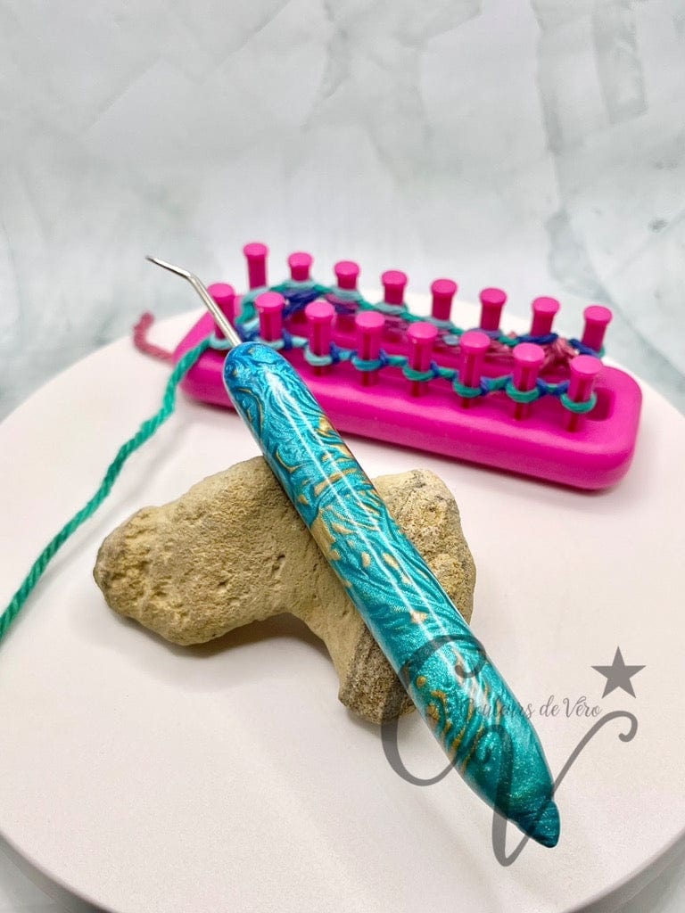 Outil tricotin ergonomique; Forme de la nature!