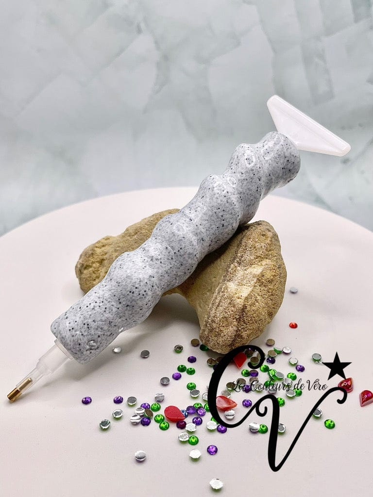 Ergonomic diamond painting stylus/pencil; Simply pretty! Very light, unbreakable, comfortable, unique (non-reproducible) Handmade!