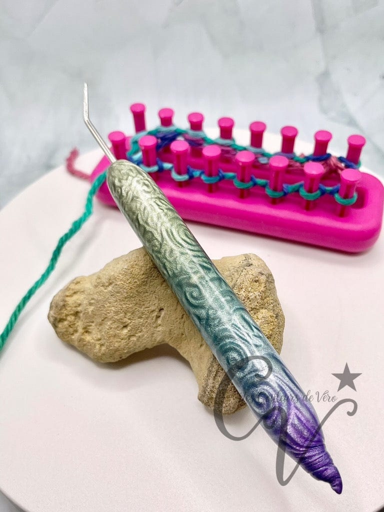 Outil tricotin ergonomique; Coquillages magiques