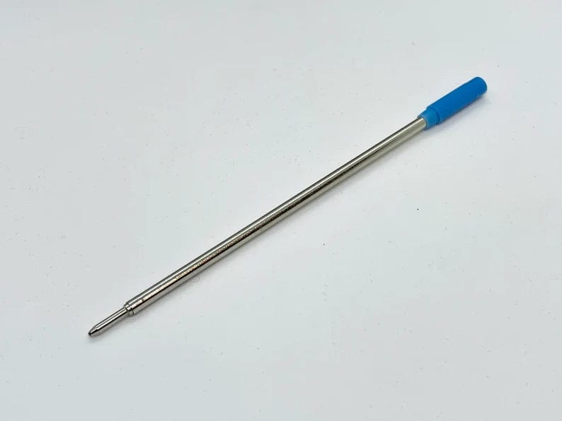 Cartouche d'encre noire et bleue de style croisé pour stylos à torsion ligne mince (SLIMLINE, GROOVE ET SAXA)