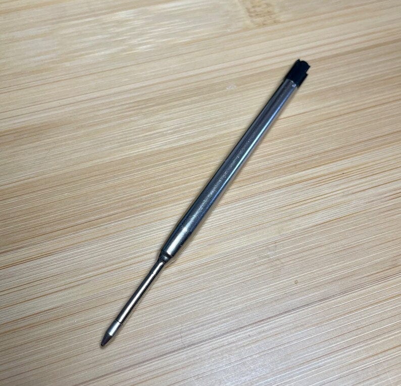 PARKER style black ink cartridge