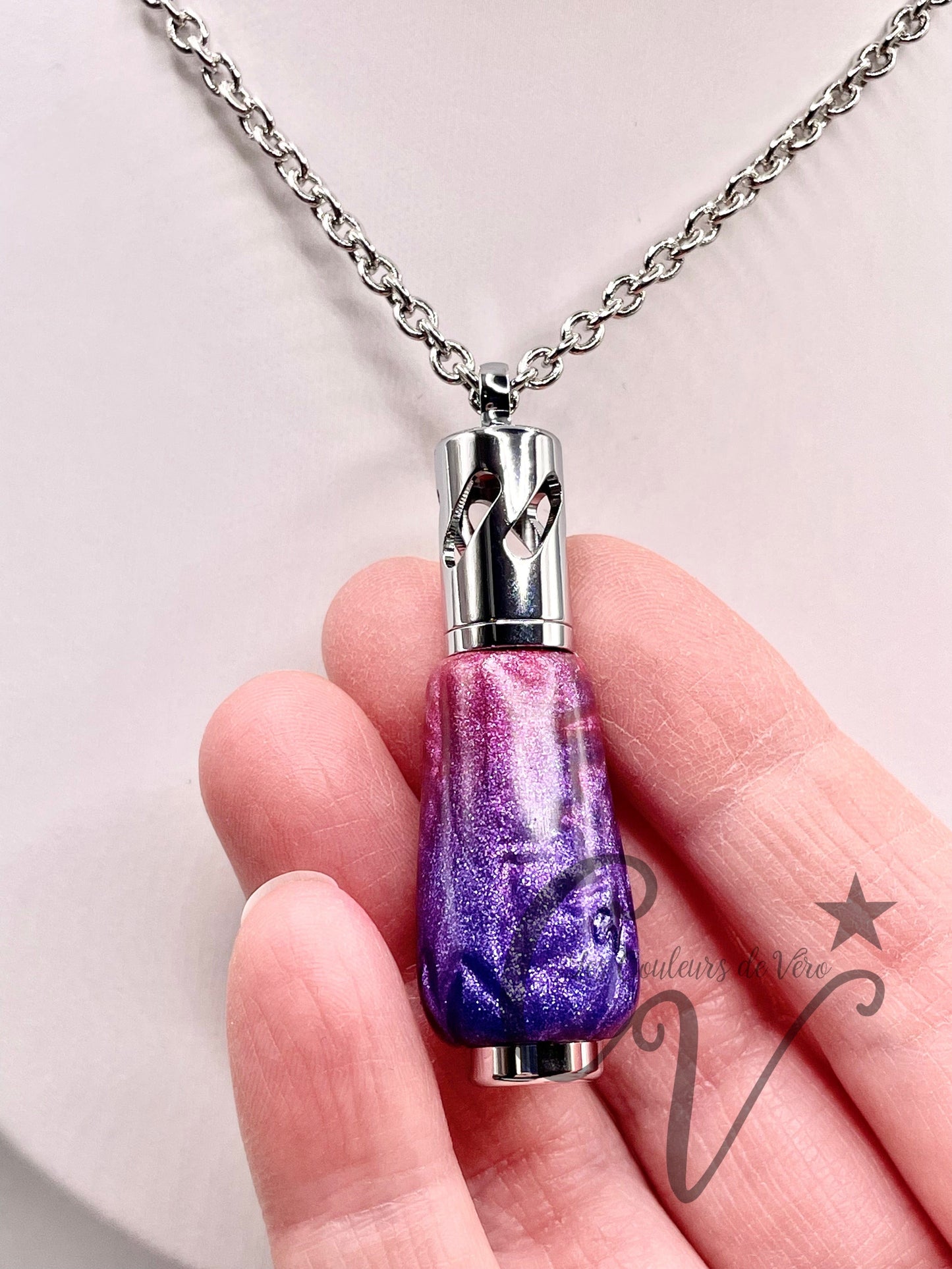 Collier d'aromathérapie; Petit, anti-stress, unique et réutilisable.