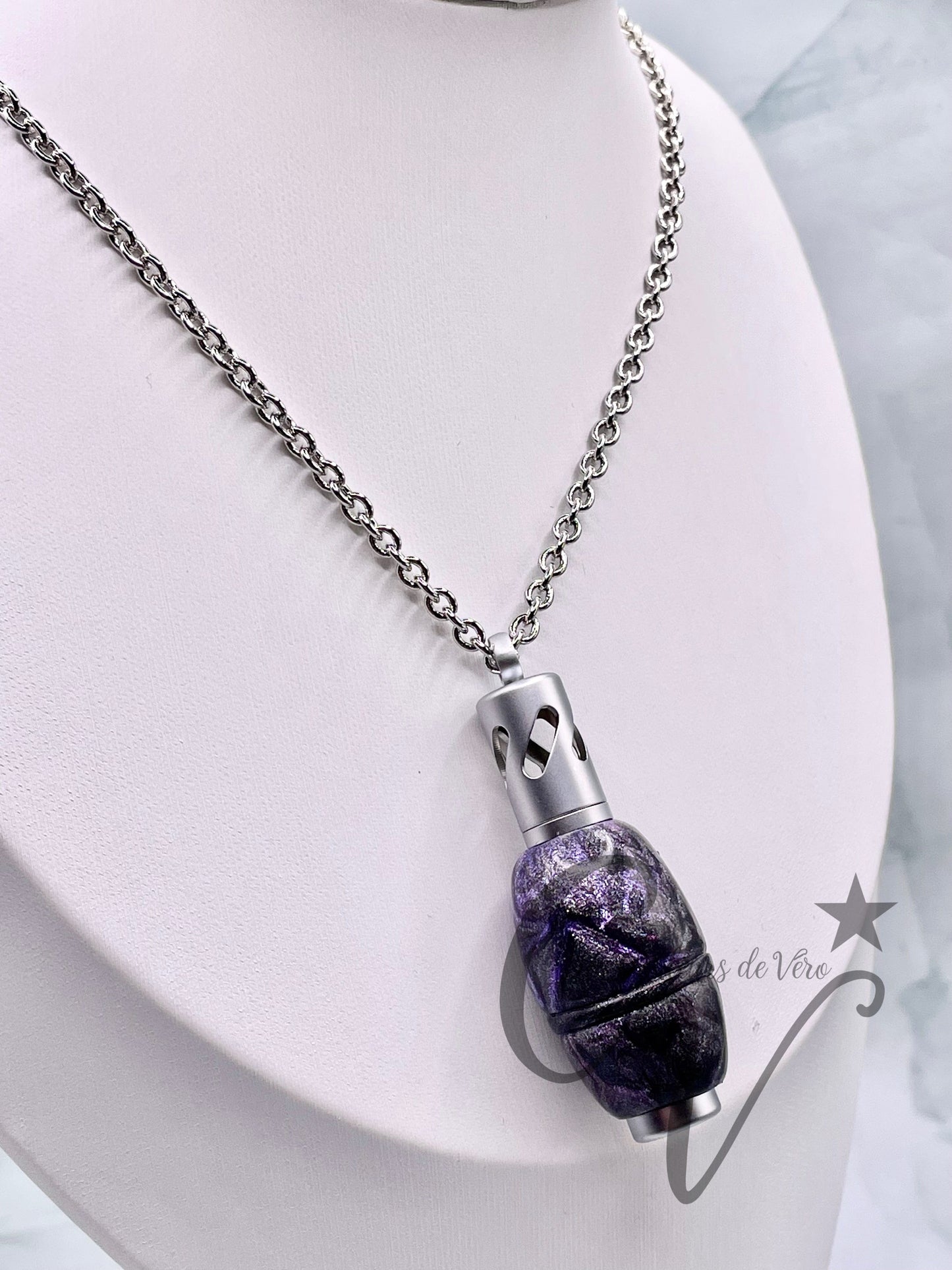Collier d'aromathérapie; Petit, anti-stress, unique et réutilisable!