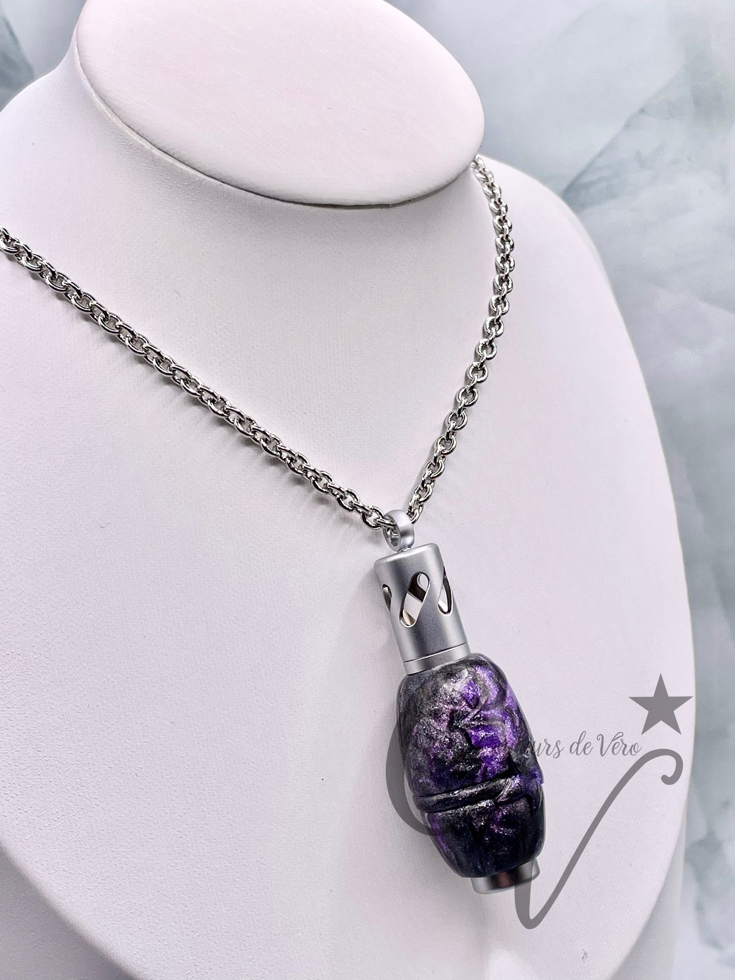 Collier d'aromathérapie; Petit, anti-stress, unique et réutilisable!