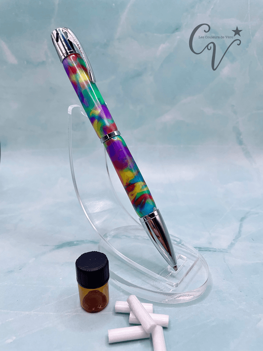 Aromatherapy twist ballpoint pen; Force of nature!