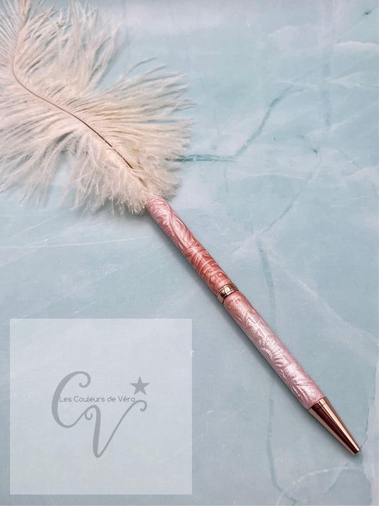 Slimline Slim Twist Collectible Ballpoint Pen; Radiant flowers in the sky!