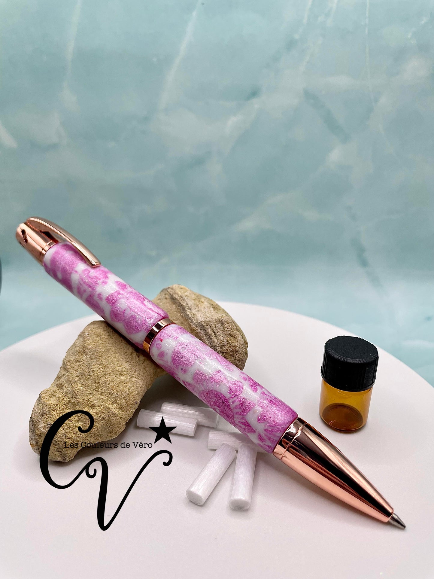 Aromatherapy twist ballpoint pen; Force of nature!