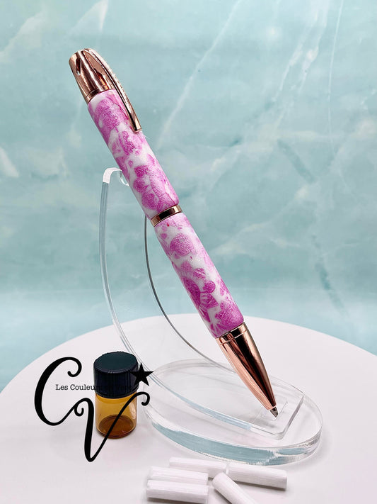 Aromatherapy twist ballpoint pen; Force of nature!