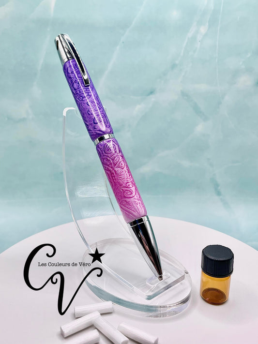 Aromatherapy twist ballpoint pen; Force of nature!