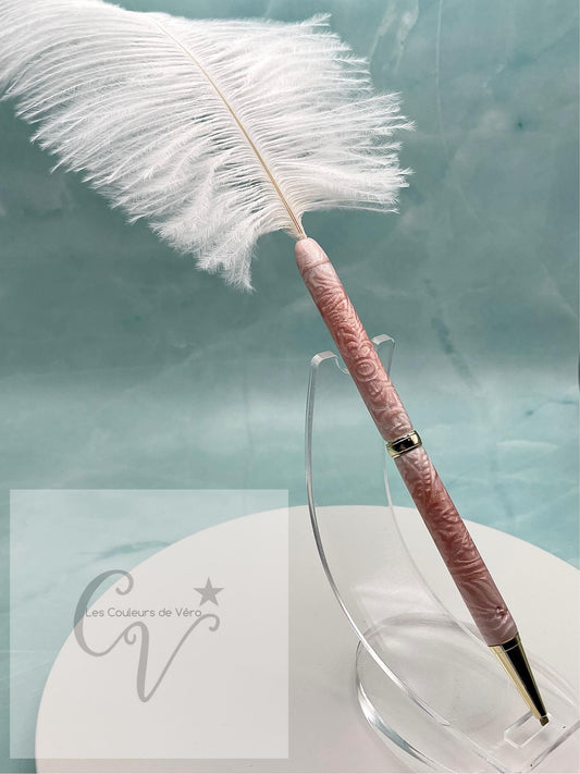 Slimline Slim Twist Collectible Ballpoint Pen; Radiant flowers in the sky!