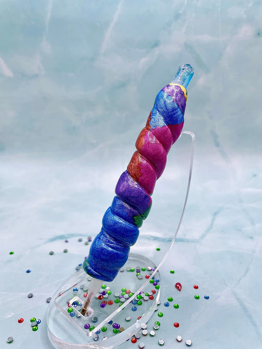 Ergonomic diamond painting stylus/pencil; Glittering tornado!