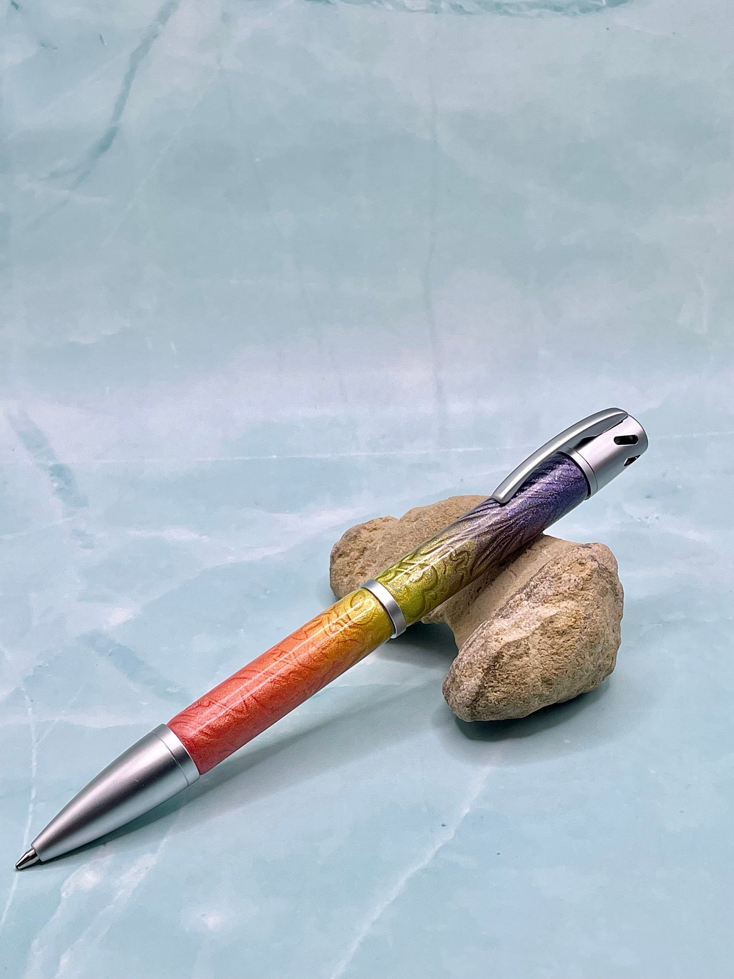 Stylo bille à torsion aromathérapie; Force de la nature!