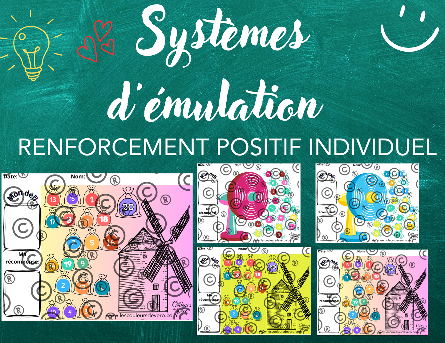 Systèmes d'émulation renforcement positif individuel