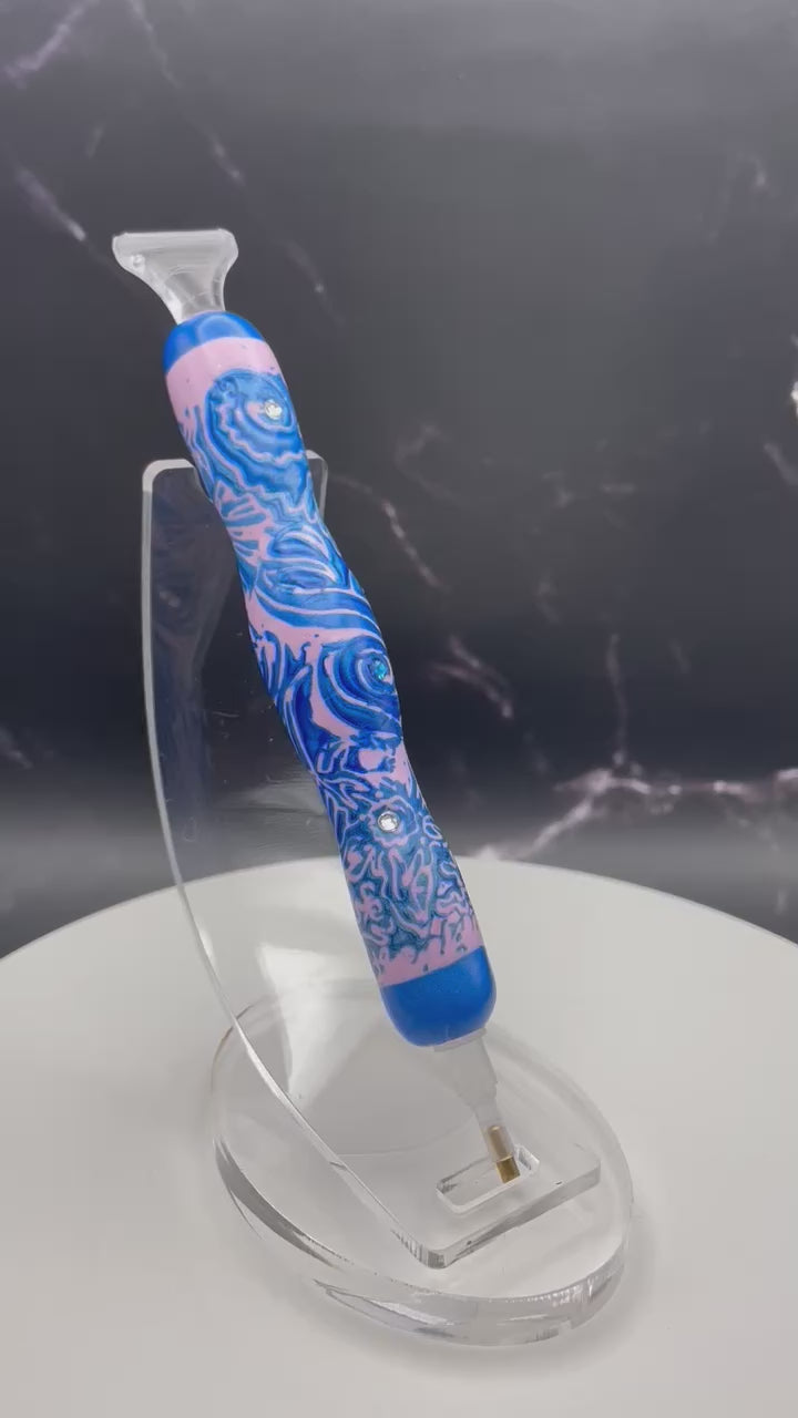 Stylet / crayon diamond painting ergonomique; Très léger, incassable, confortable, unique (non-reproduisable) Fait main!