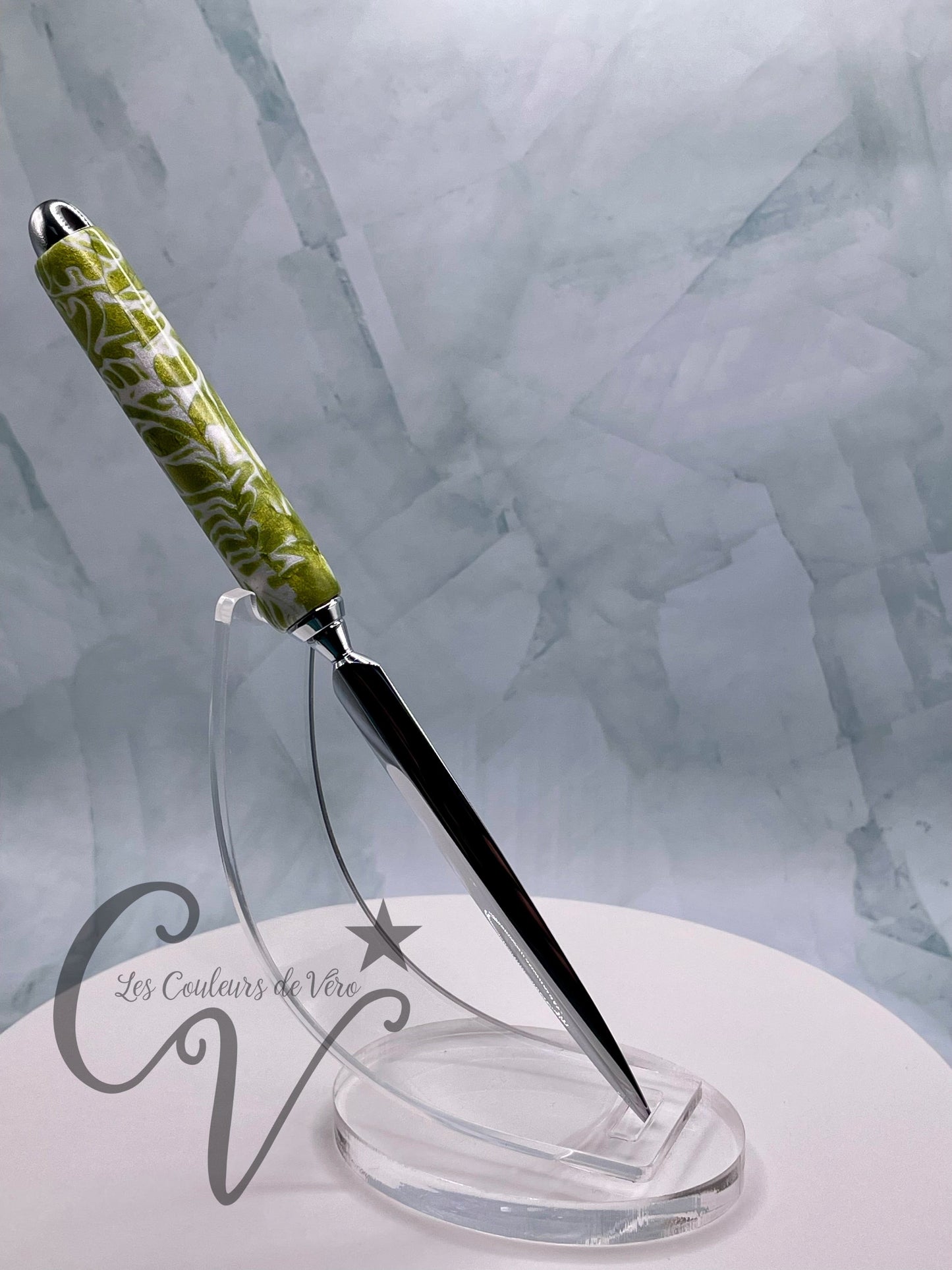 Luxury letter opener (letter opener); Leaves of hope!