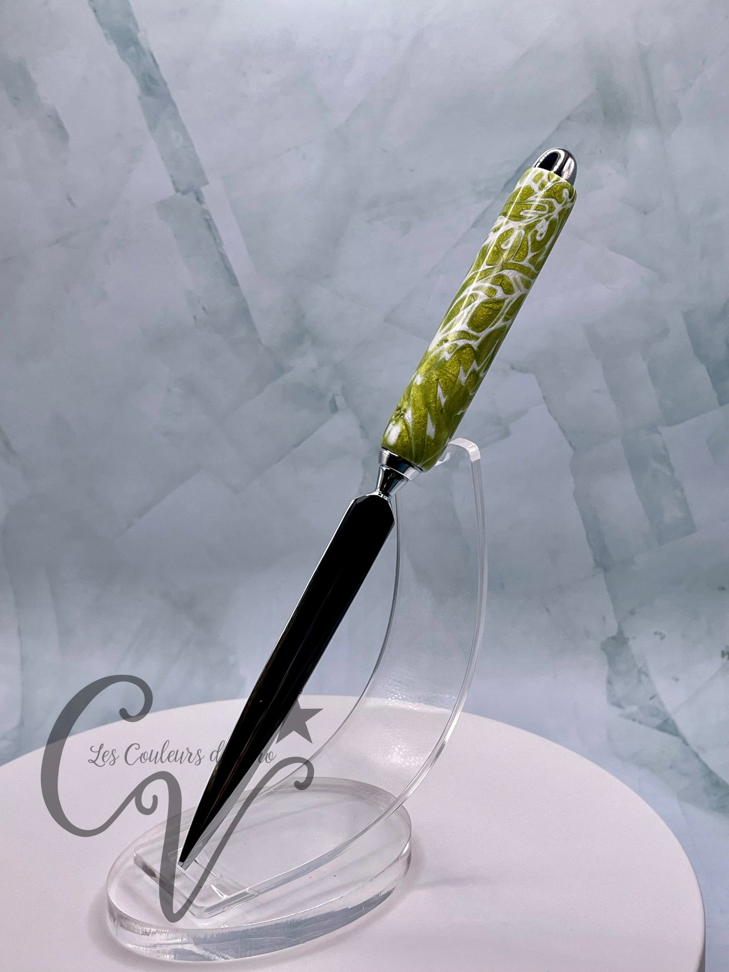 Luxury letter opener (letter opener); Leaves of hope!