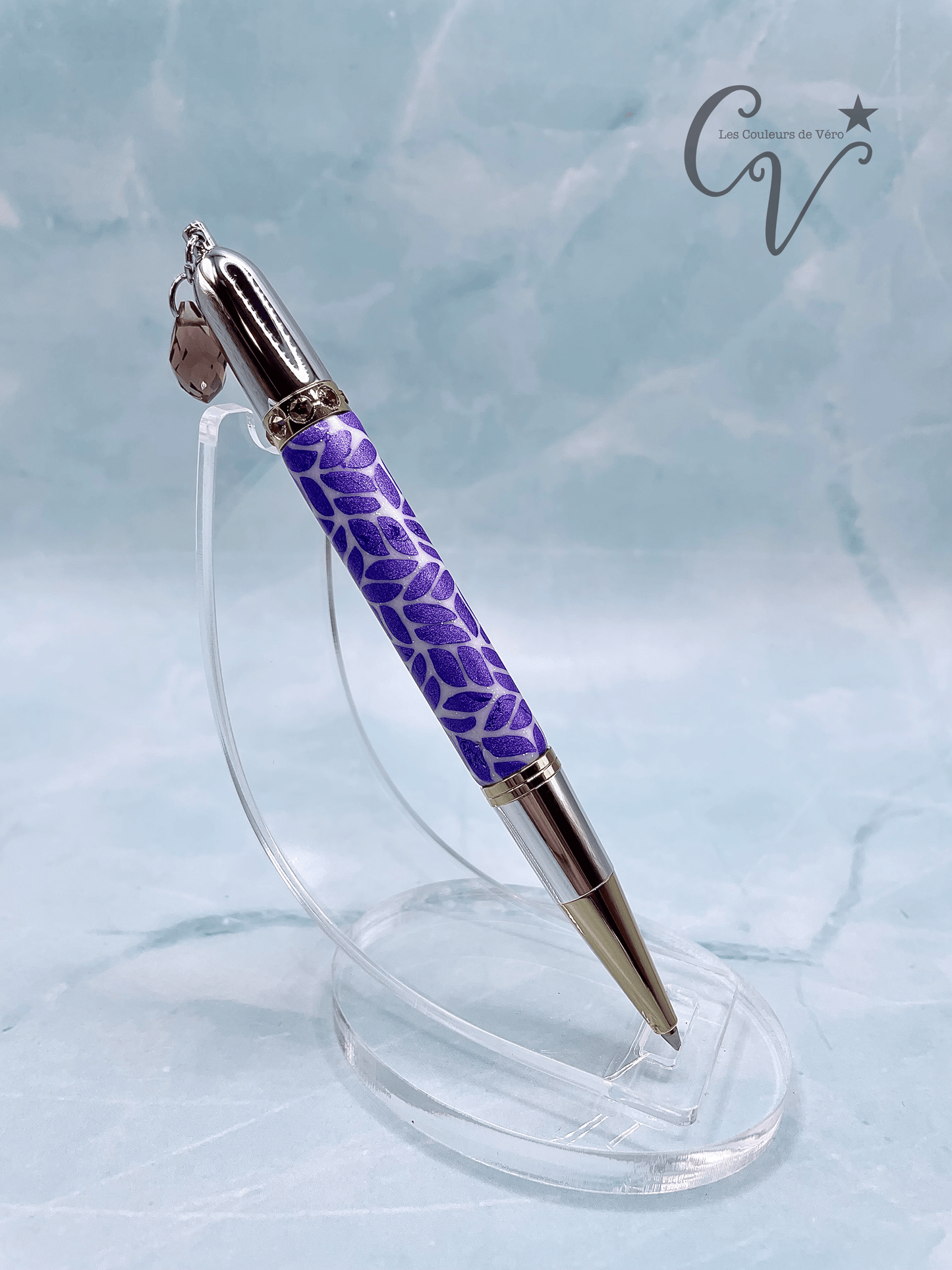 Charme de Diva collectible ballpoint pen; Flash of mandalas!