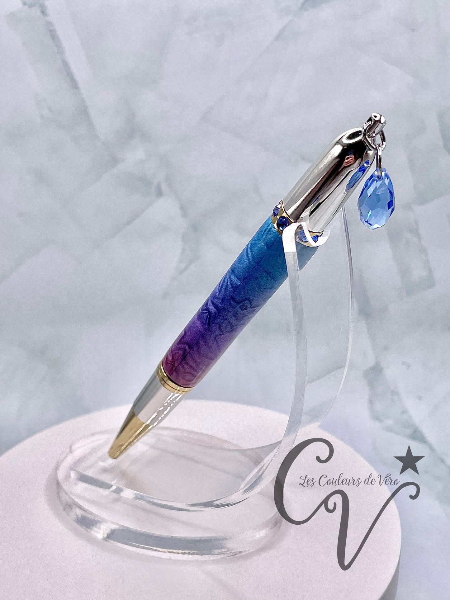 Charme de Diva collectible ballpoint pen; Flash of mandalas!