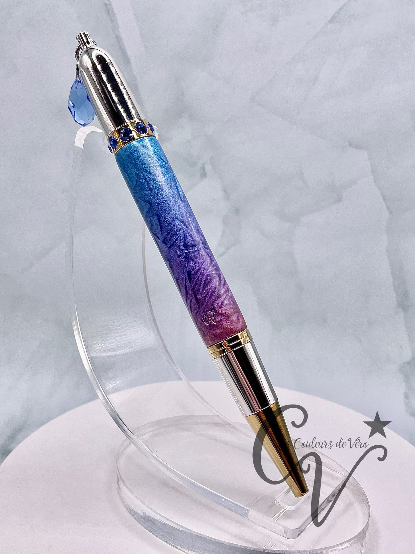 Charme de Diva collectible ballpoint pen; Flash of mandalas!