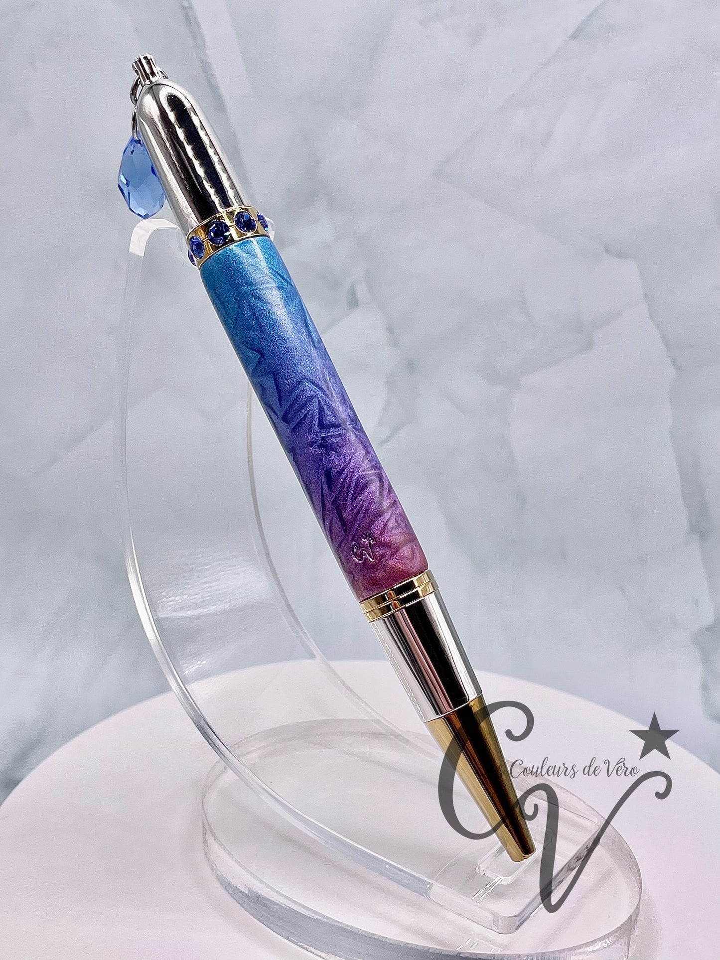 Charme de Diva collectible ballpoint pen; Flash of mandalas!