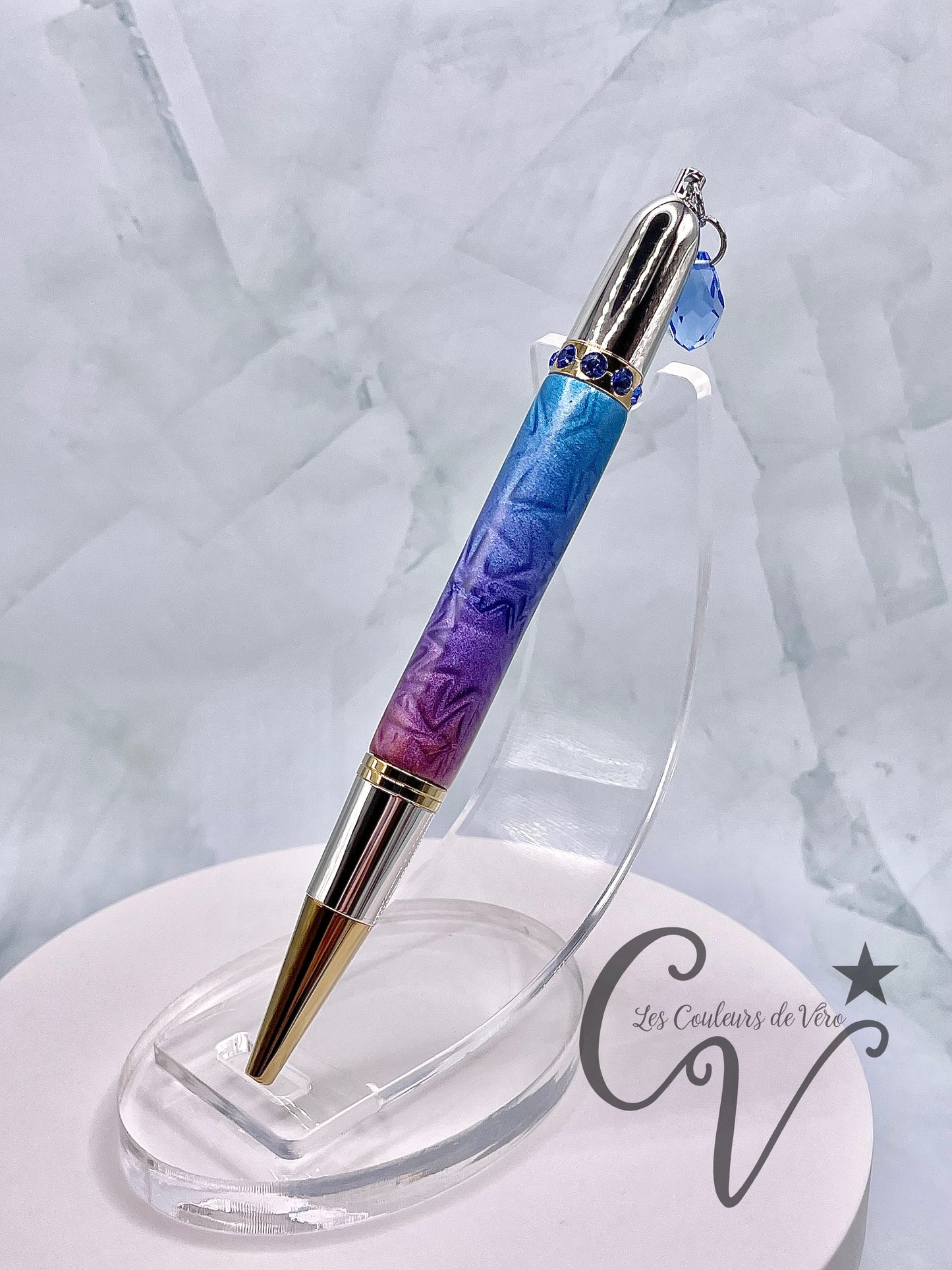 Charme de Diva collectible ballpoint pen; Flash of mandalas!