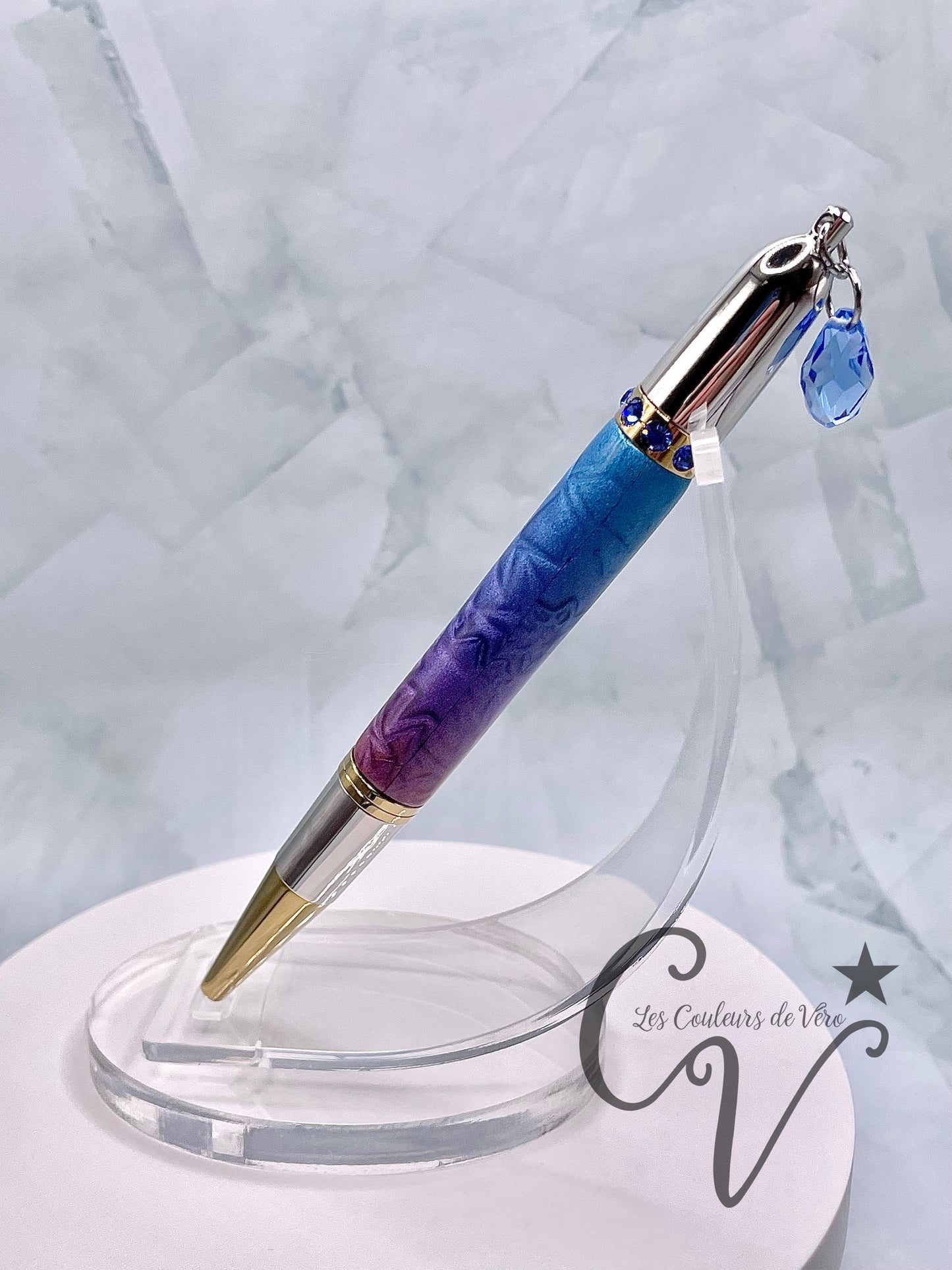 Charme de Diva collectible ballpoint pen; Flash of mandalas!