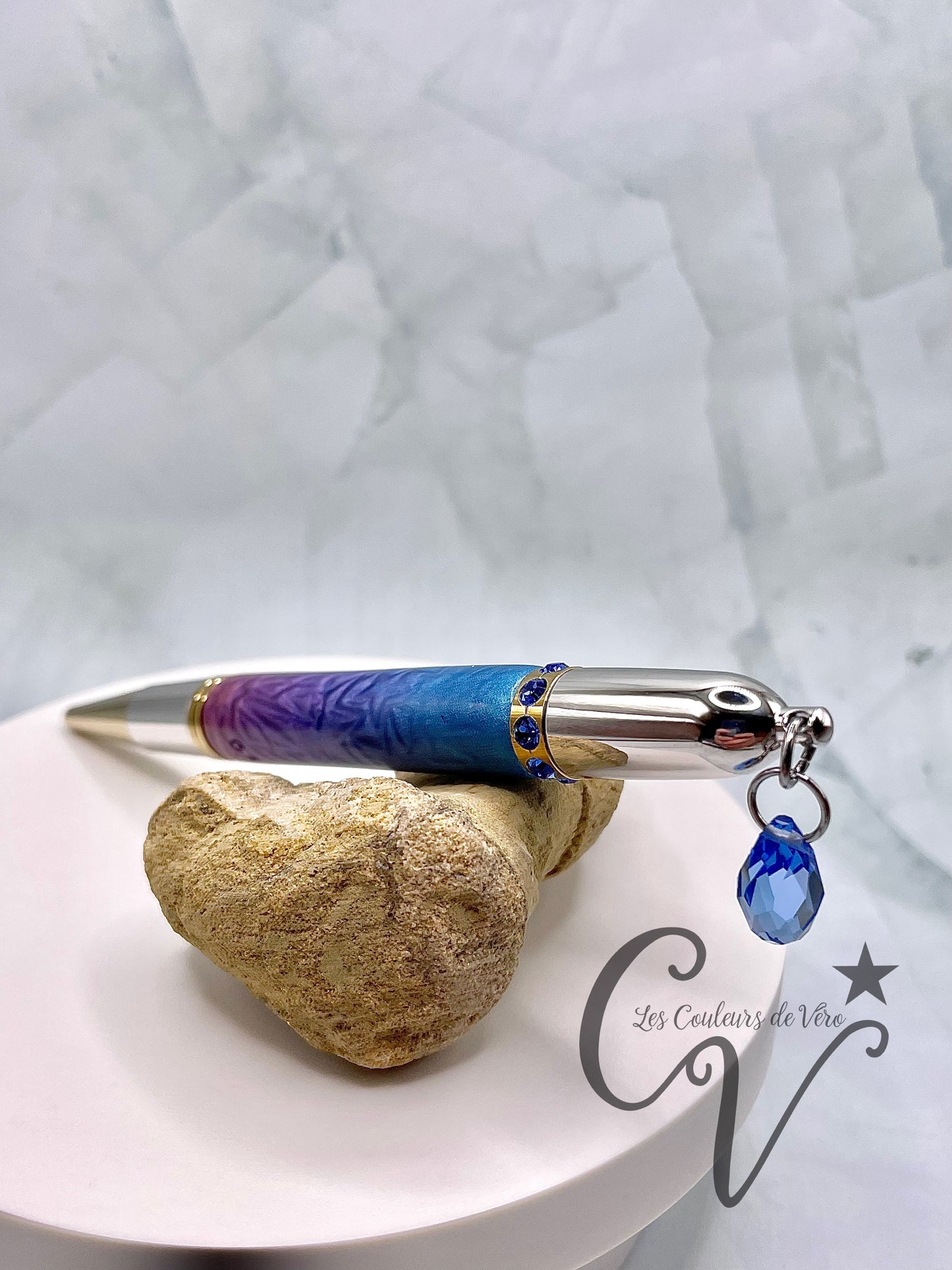 Charme de Diva collectible ballpoint pen; Flash of mandalas!