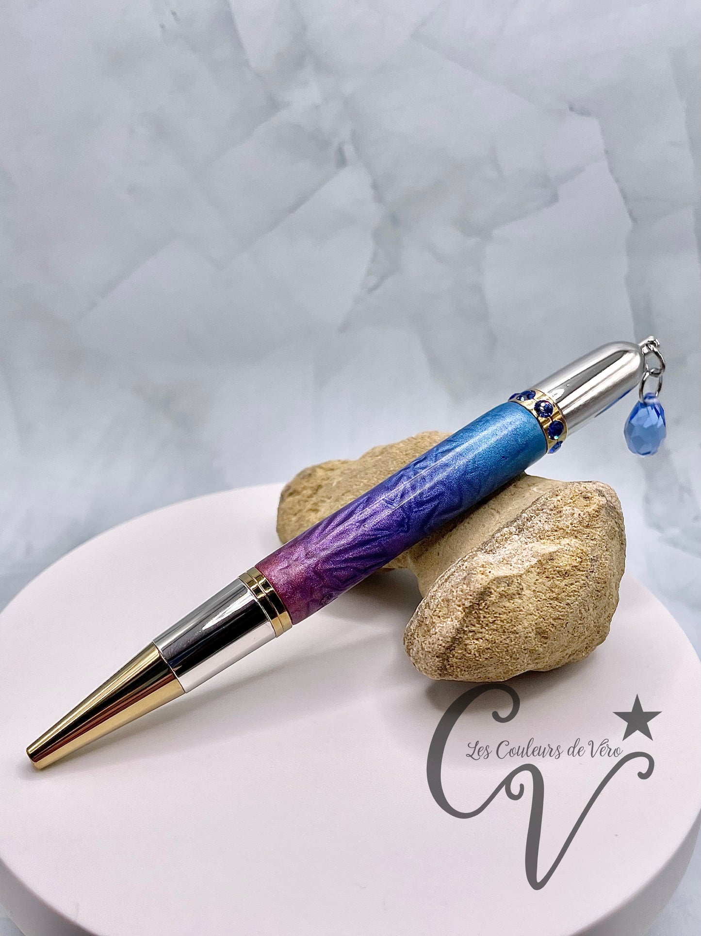 Charme de Diva collectible ballpoint pen; Flash of mandalas!