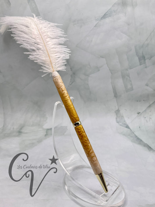 Slimline Slim Twist Collectible Ballpoint Pen; Radiant flowers in the sky!