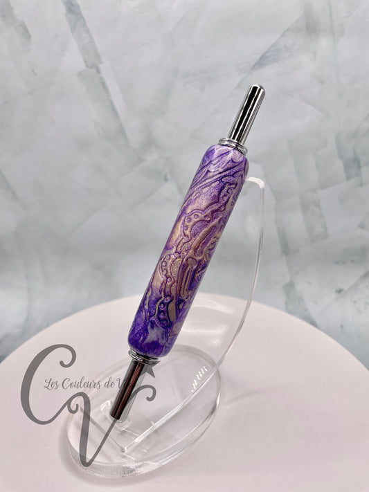 Découseurs, découvit;  Séparateur de couture; Fleurs dorées brillantes!