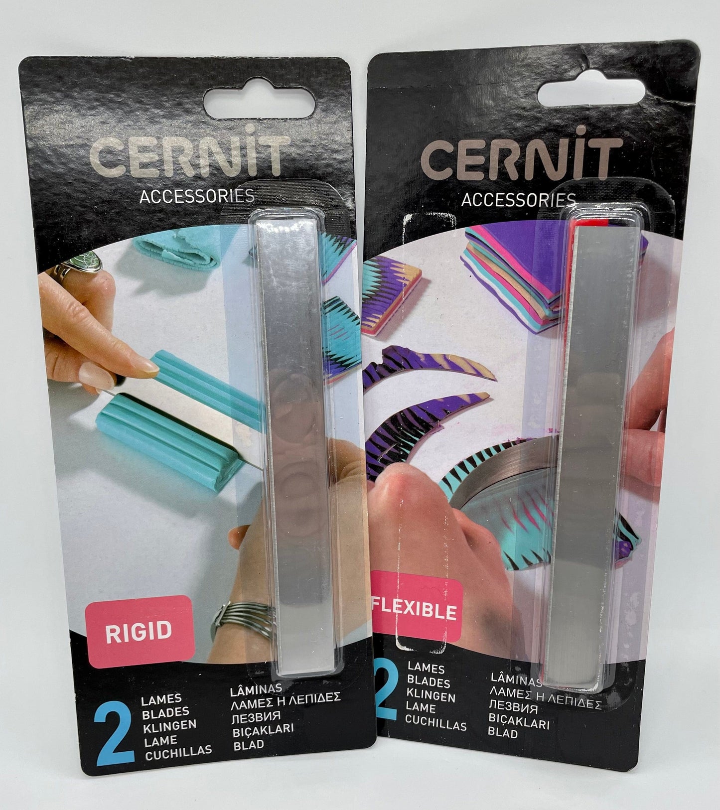Cernit blade: Rigid or Flexible for polymer clay
