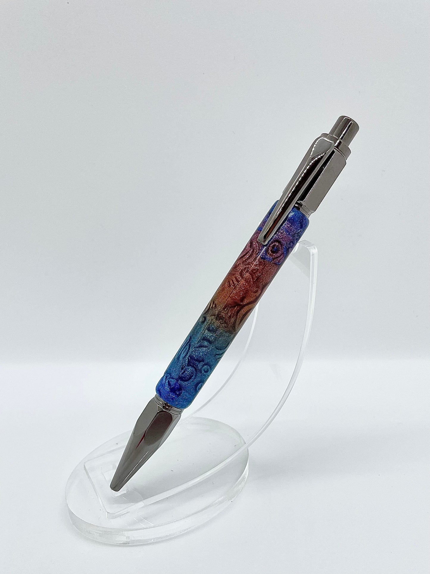 Stylo bille rétractable click; Sport en tout temps!
